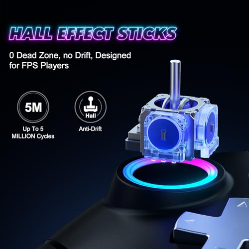 RGB Wireless Controller for Nintendo Switch and PC K486825