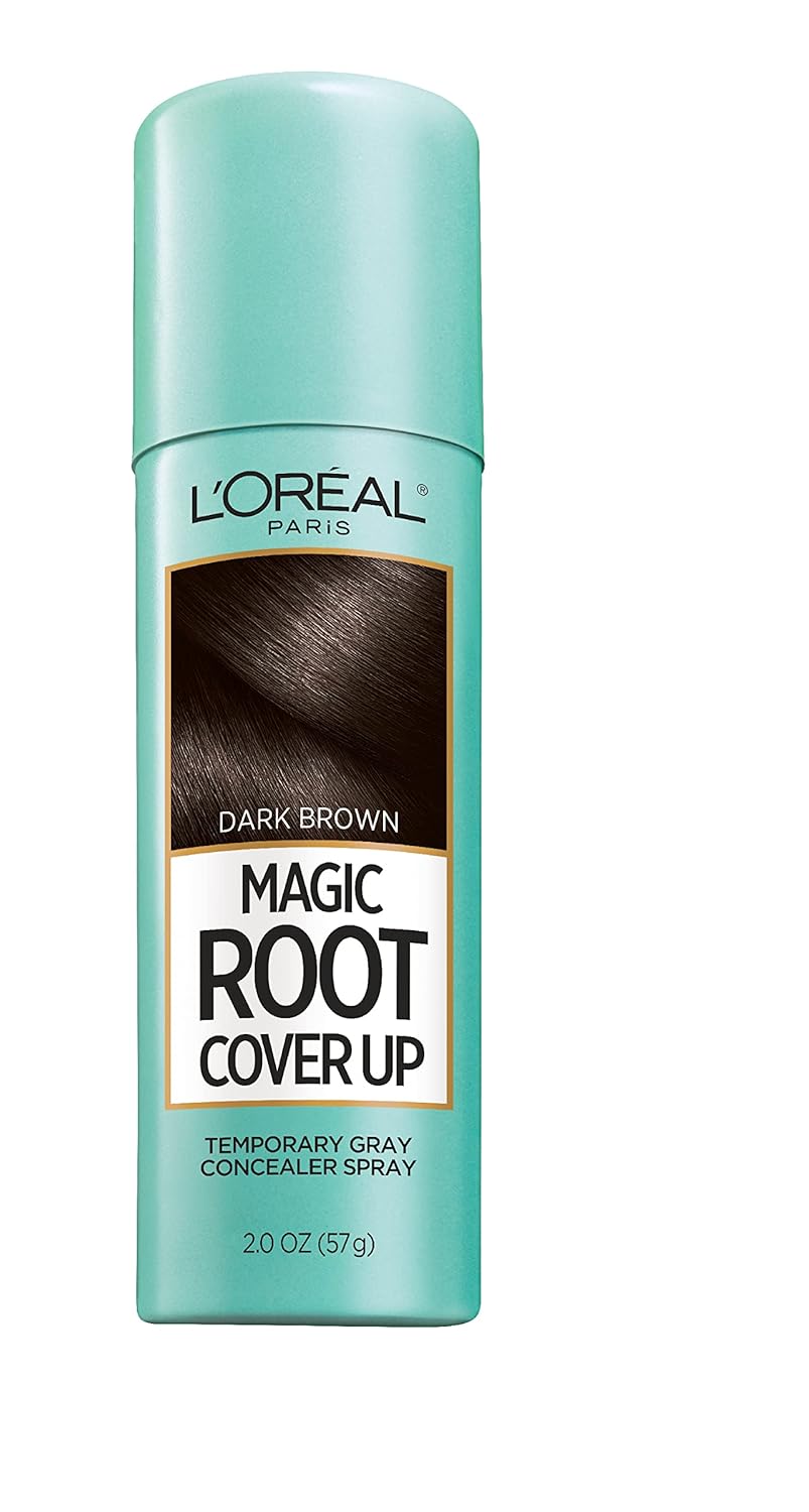 Medium Brown and Dark Brown 2 Oz Gray Concealer Spray E304917