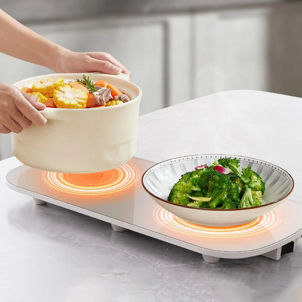 Electric Warming Tray 50W Hot Plate Food Warmer O584696