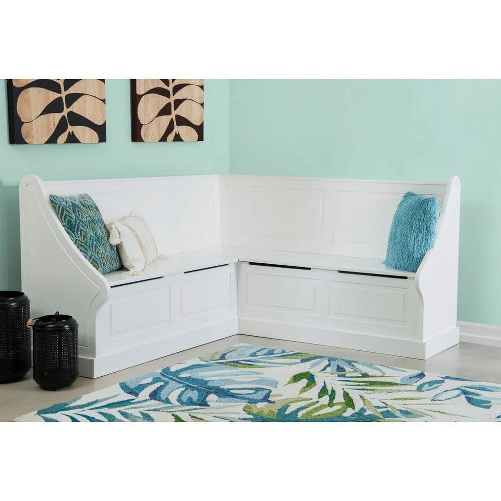 White Corner Breakfast Nook P3778