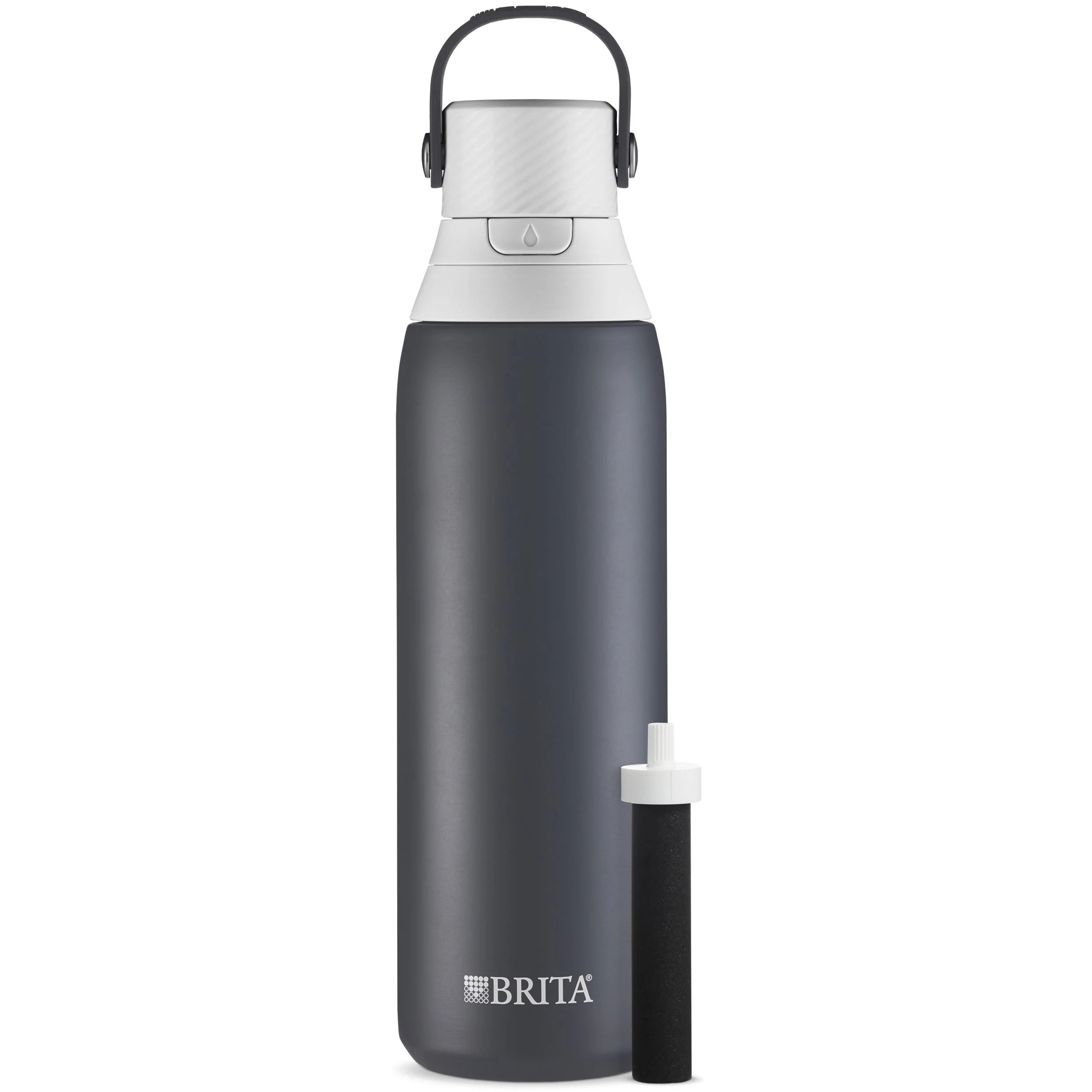 20 oz Stainless Steel Insulated Water Bottle with Straw M399751