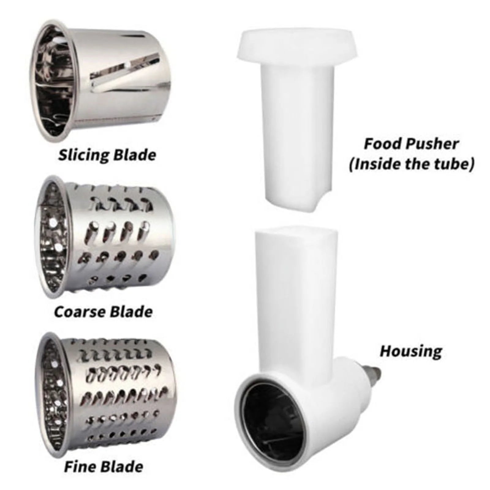 3 Sets Meat Grinder Slicer Juicer Attachment Z930900