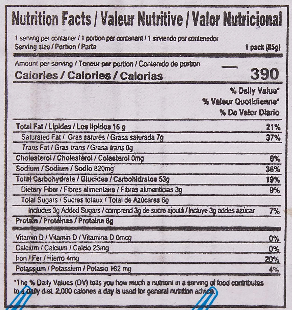 Instant Stir Fry Noodles, Original Flavor (Pack of 30) N351