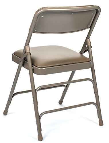 Navy Vinyl Folding Card Table and Chair Set (5pc) J707005