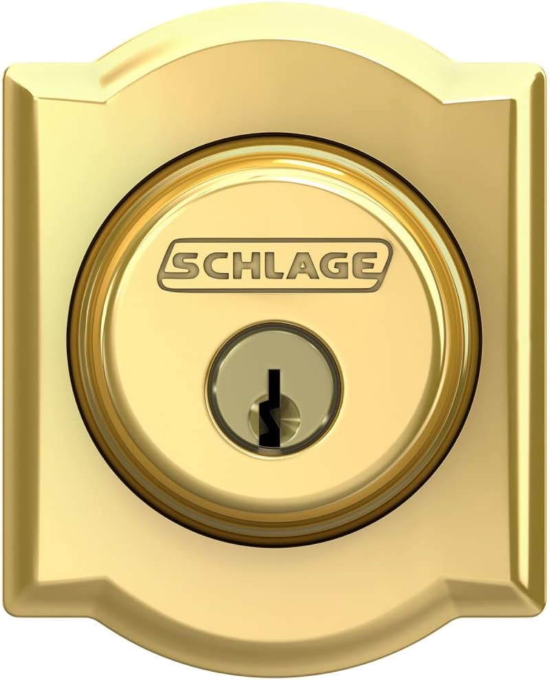 Bright Brass Deadbolt N999248