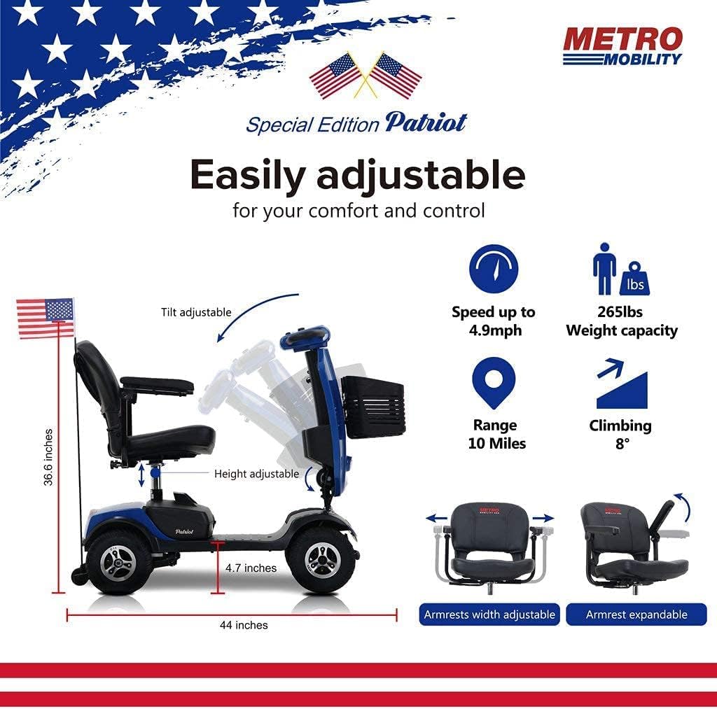 4 Wheel Folding Mobility Scooter T896382