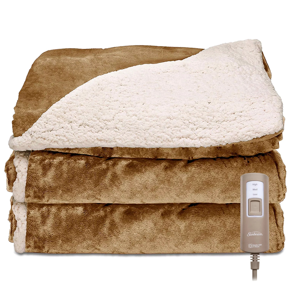 Electric Heated Throw with Push Button Control M74653