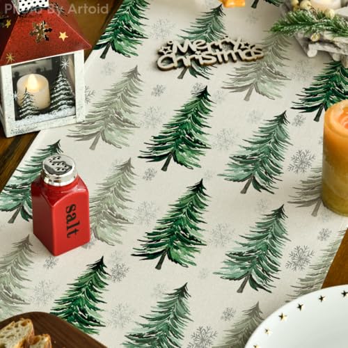 Green Christmas Table Runner 13x72 Inch G493097