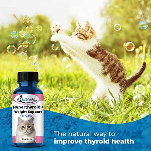 Cat Hyperthyroid + Weight Gain Support Feline Thyroid Supplement C46591