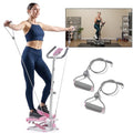 2-in-1 Smart Stepper Machine with Handlebar and Resistance Bands F785