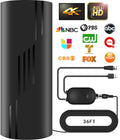 Digital TV Antenna Indoor with Amplifier and Signal Booster, 36ft Coax Cable H7747