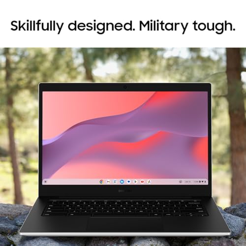 14" Intel Celeron N4500 4GB RAM 64GB Storage ChromeOS Silver Laptop G535