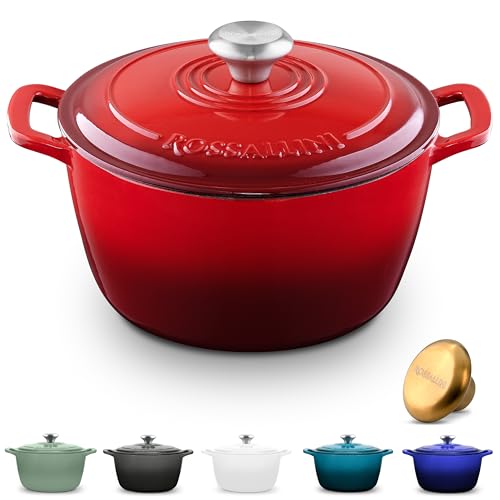 5.5Q Enameled Cast Iron Dutch Oven Y6333