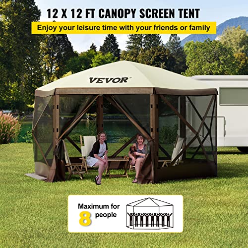 10x10ft Pop Up Gazebo Tent with Mosquito Netting S198626