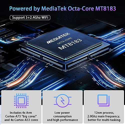 Android 13 Tablet 10 Inch 128GB ROM 16GB RAM 2 In 1 with Keyboard Octa-Core 13MP Camera FHD IPS Display A388