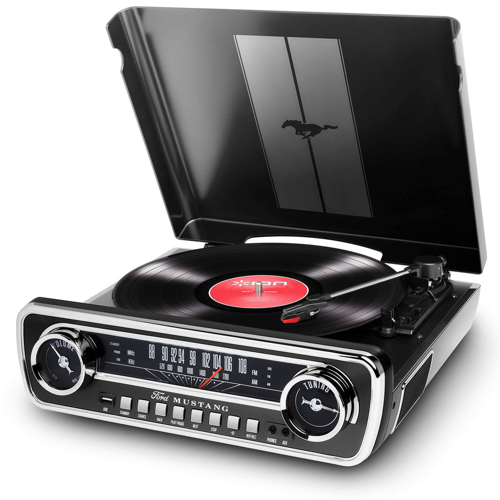 Black 4-in-1 Music Center X143