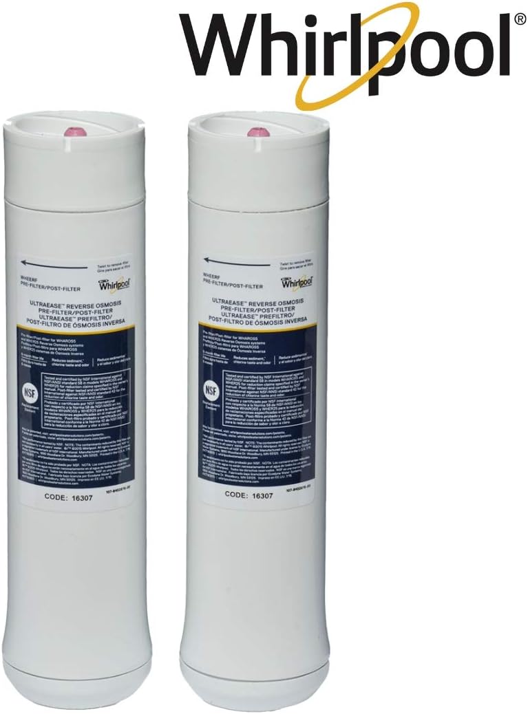 Reverse Osmosis Filtration System With Chrome Faucet, White U628