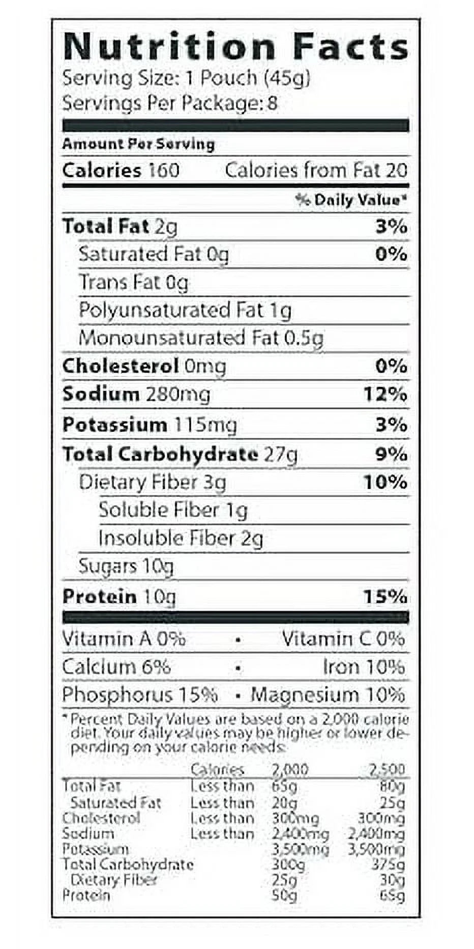8 Instant Maple and Brown Sugar Oatmeal Packets (3 Pack) M5217
