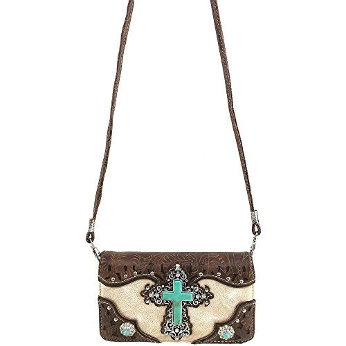 Crossbody Messenger Bag and Wallet L8824