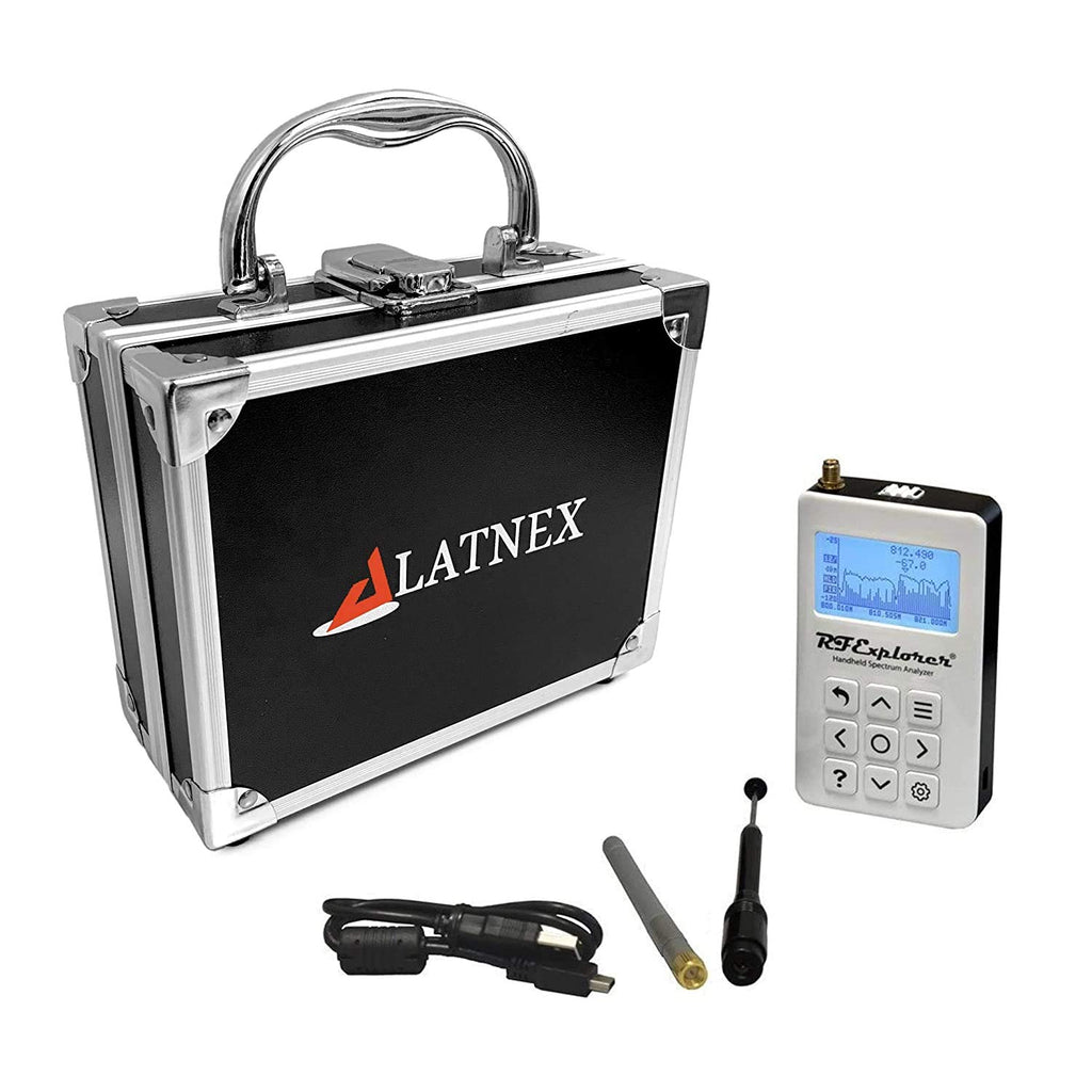 Spectrum Analyzer RF Explorer with Aluminum Carrying Case D287