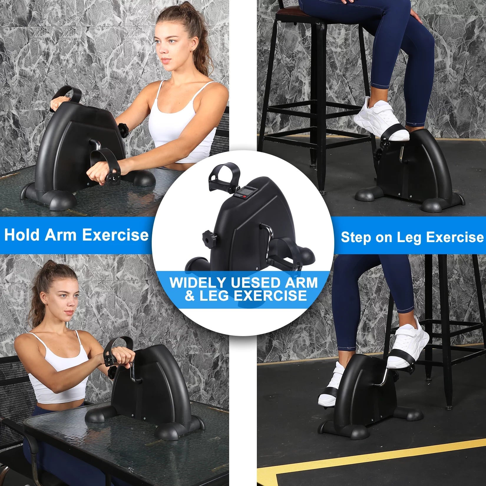 Pedal Exercise Bike with Digital Monitor Z584009