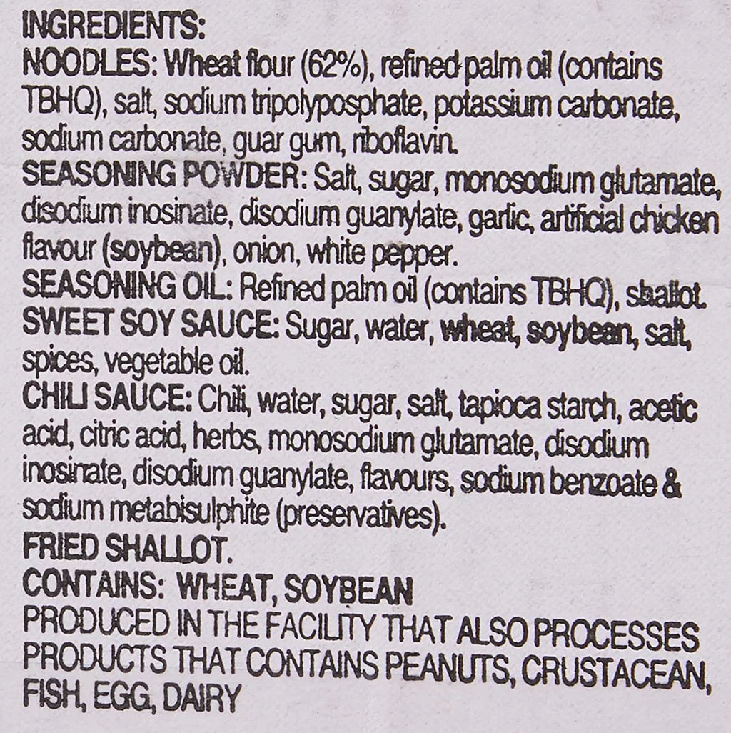 Instant Stir Fry Noodles, Original Flavor (Pack of 30) N351