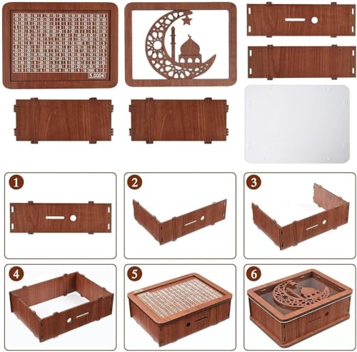 Wooden Money Box Piggy Bank S380