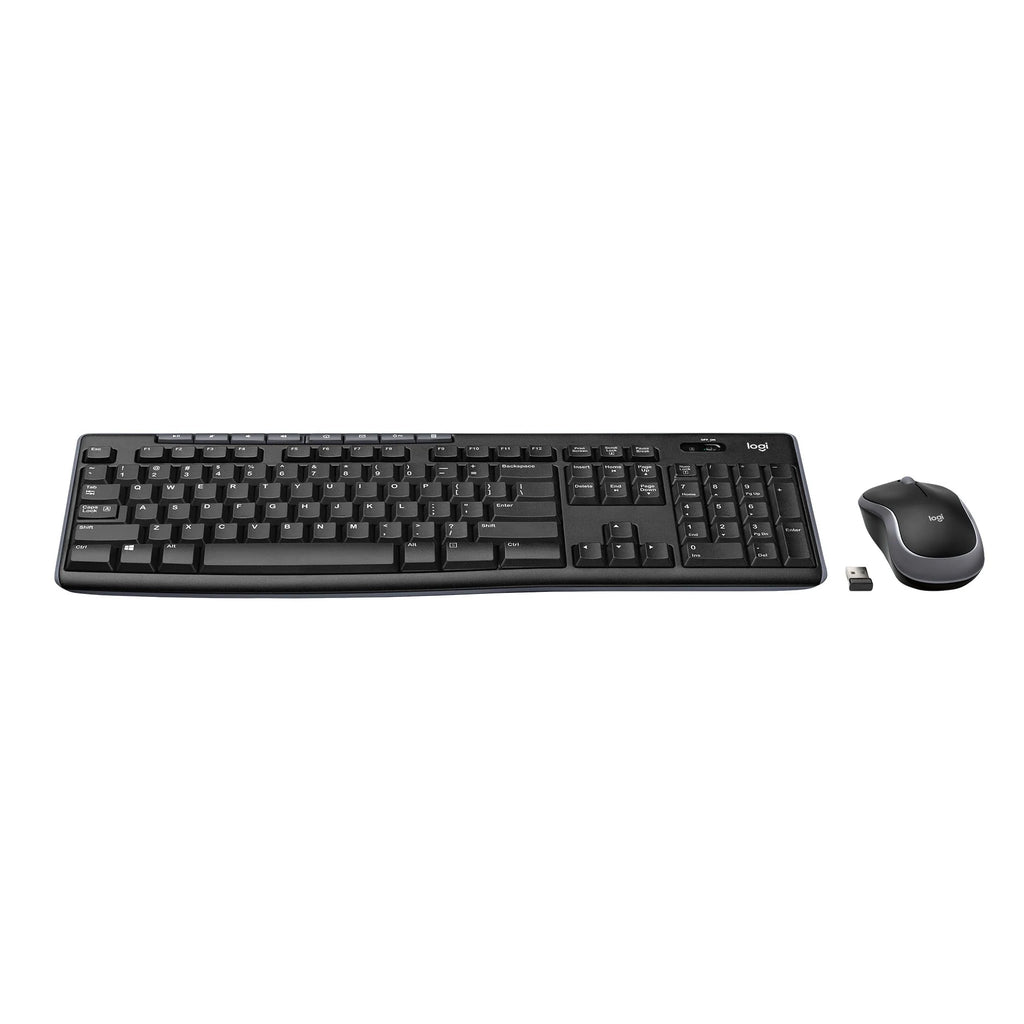 Wireless Keyboard and Mouse Combo, 2.4 GHz, Compact Mouse, Rose F9105