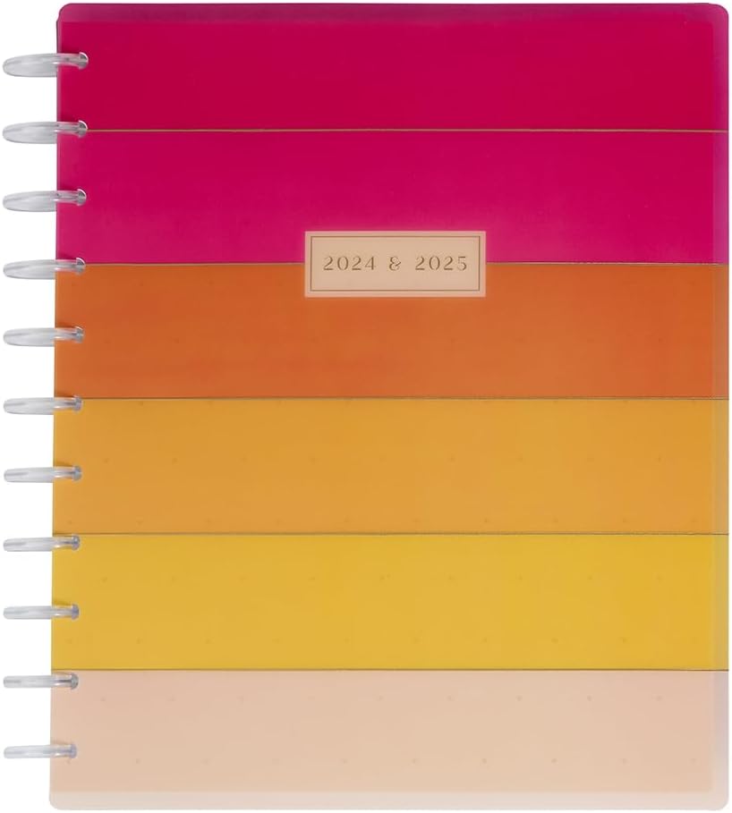 12-Month Academic Planner, July 2024–June 2025, Big Size, 72 Pages, 8 1/2" x 11" A475594