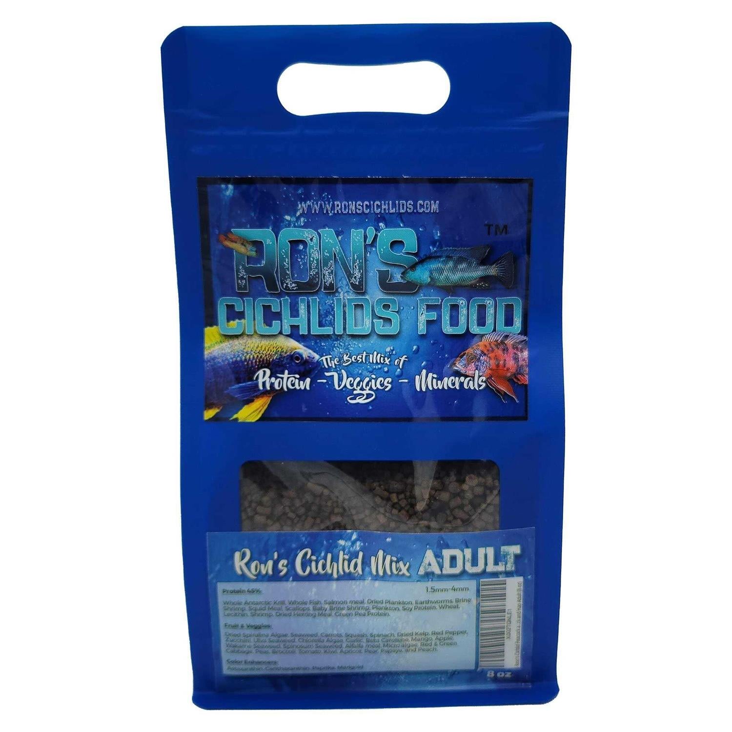 Fish Food for African Cichlids Tetras Tropical Fish Q96407