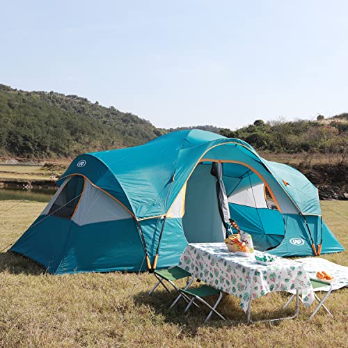 10-Person Double Layer Waterproof Camping Tent Q890858