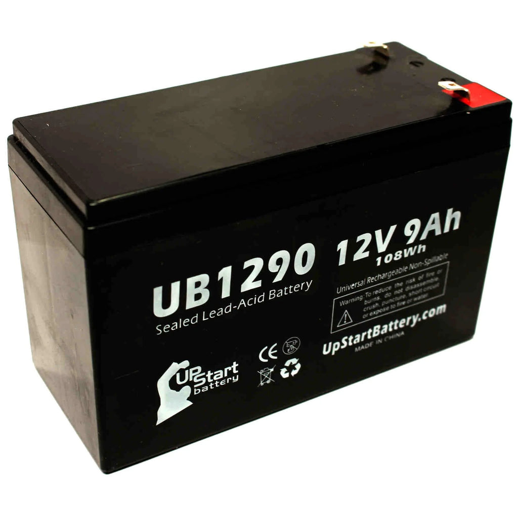 12V 9Ah 9000mAh Sealed Lead Acid Battery W73591