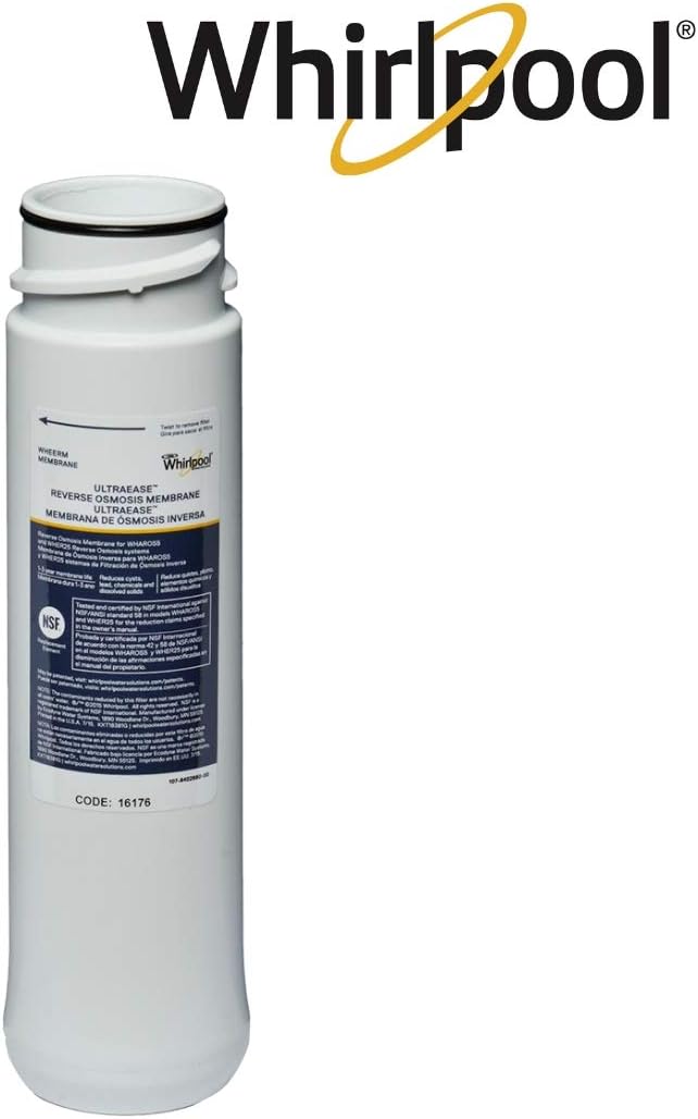 Reverse Osmosis Filtration System With Chrome Faucet, White U628