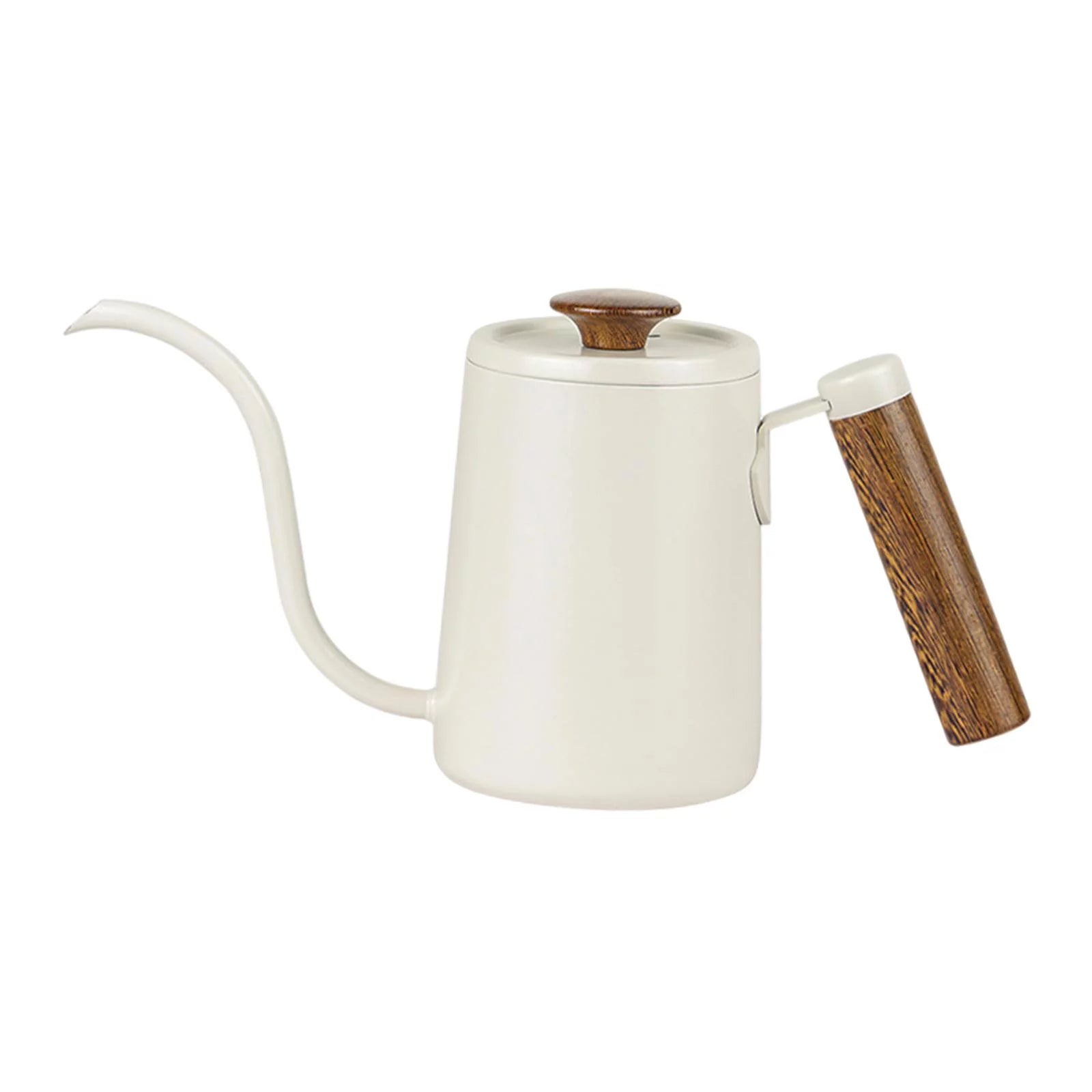 Beige Gooseneck Coffee Kettle N402