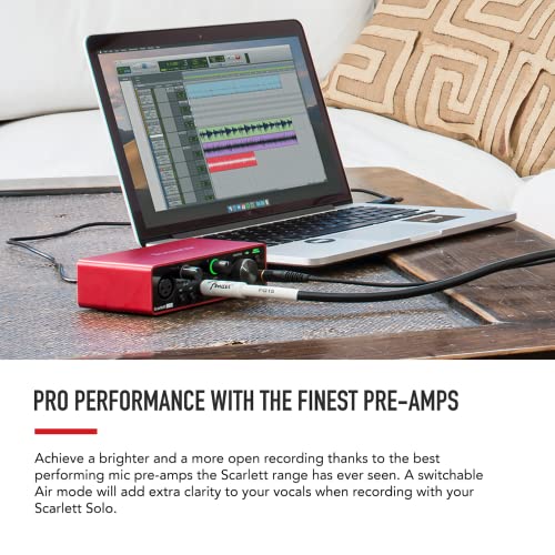 Professional Large Diaphragm Headphone & USB Audio Interface W4988