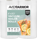 8 Inch x 50 Foot Vacuum Sealer Bags, Pack of 2 T5858