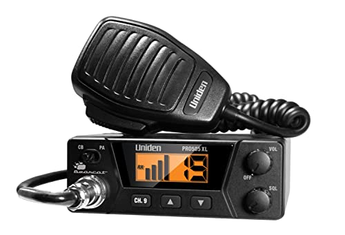 40-Channel CB Radio, Compact Design, Black Z170667
