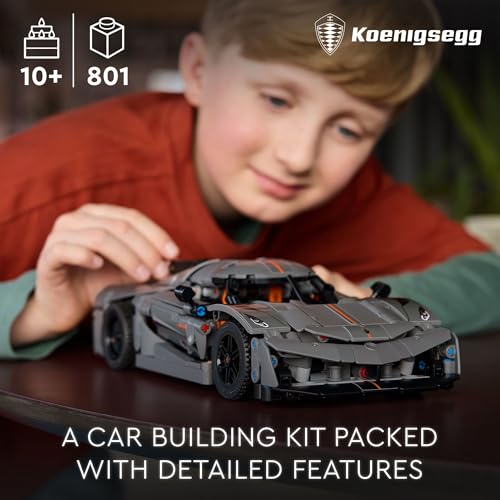 Grey Hypercar Building Toy Set Y2963