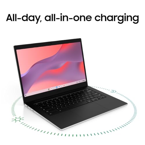 14" Intel Celeron N4500 4GB RAM 64GB Storage ChromeOS Silver Laptop G535