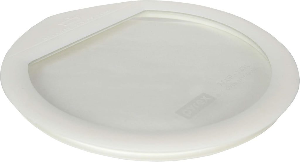 7-Cup White Silicone Glass Food Storage Replacement Lid V24960
