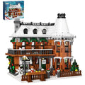 House Building Set with LED Light, 1549PCS Building Blocks Toy R84251
