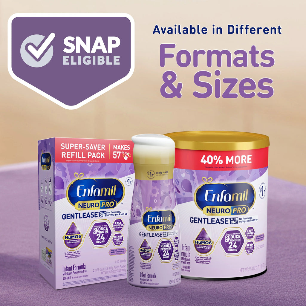 30.4 Oz Baby Formula, 4 Boxes D5515