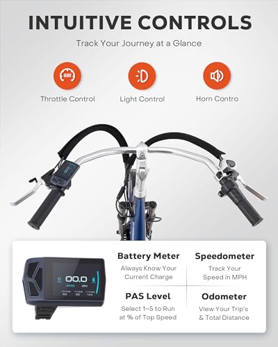 Electric Trike, 7 Speed, 48V 13Ah Battery, Front Suspension, 350W Motor, 24 26 inch Dual Chain Q812307