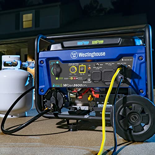 4650W Dual Fuel Generator with Remote Start H6888
