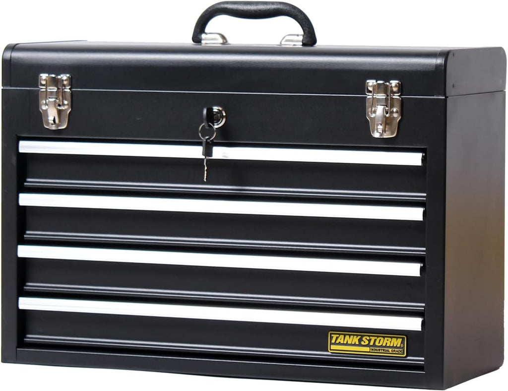 Black 20.6" 4-Drawer Steel Tool Chest B5028