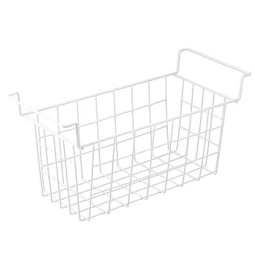17.5 Inch Metal Wire Freezer Organizer Bins 2Pcs N164