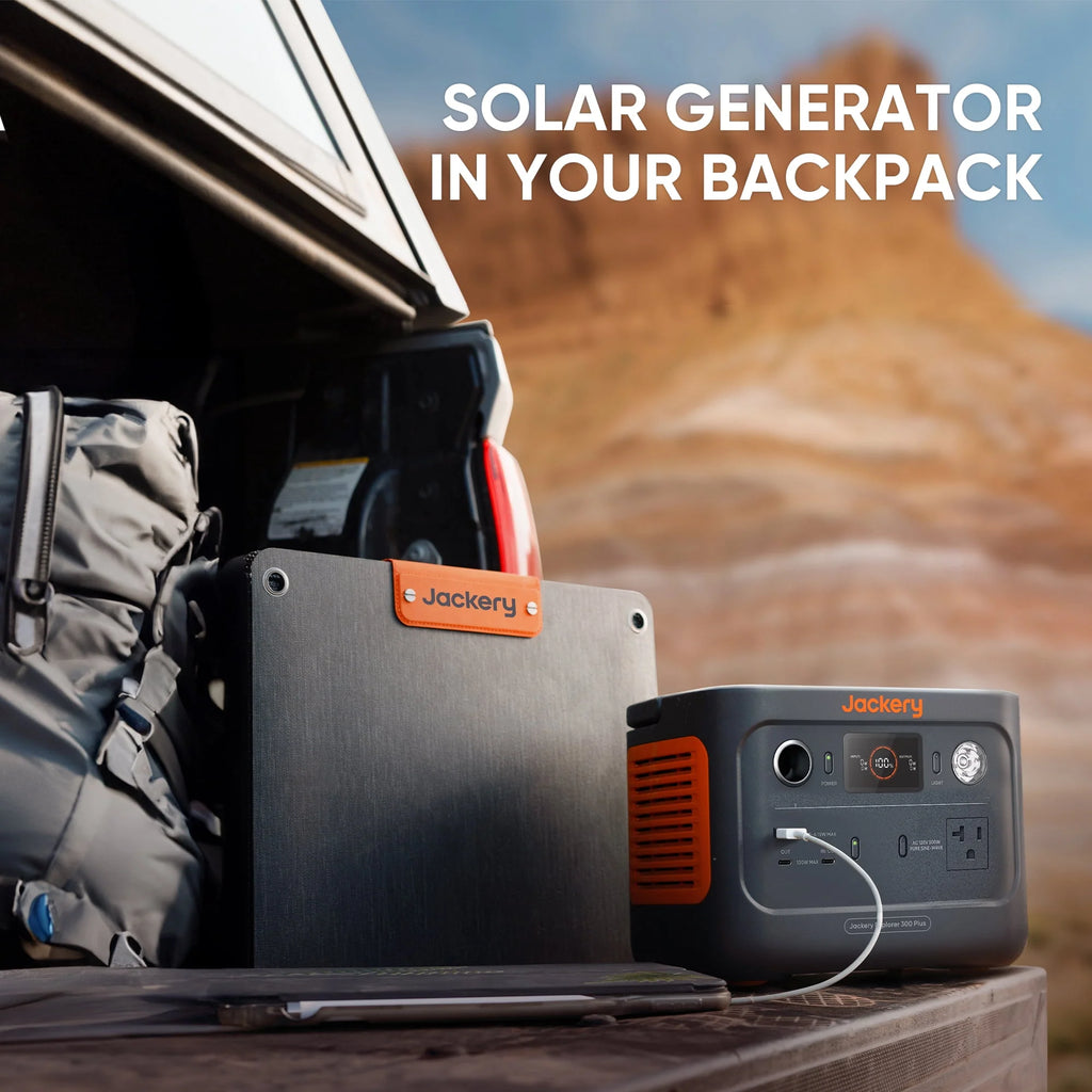 Portable Power Station, 288Wh LiFePO4 Battery L717