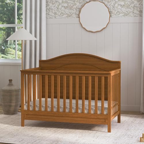 4-in-1 Convertible Crib in Grey V6165