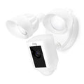 White Outdoor Wi-Fi Cam with Motion Activated Floodlight M39800