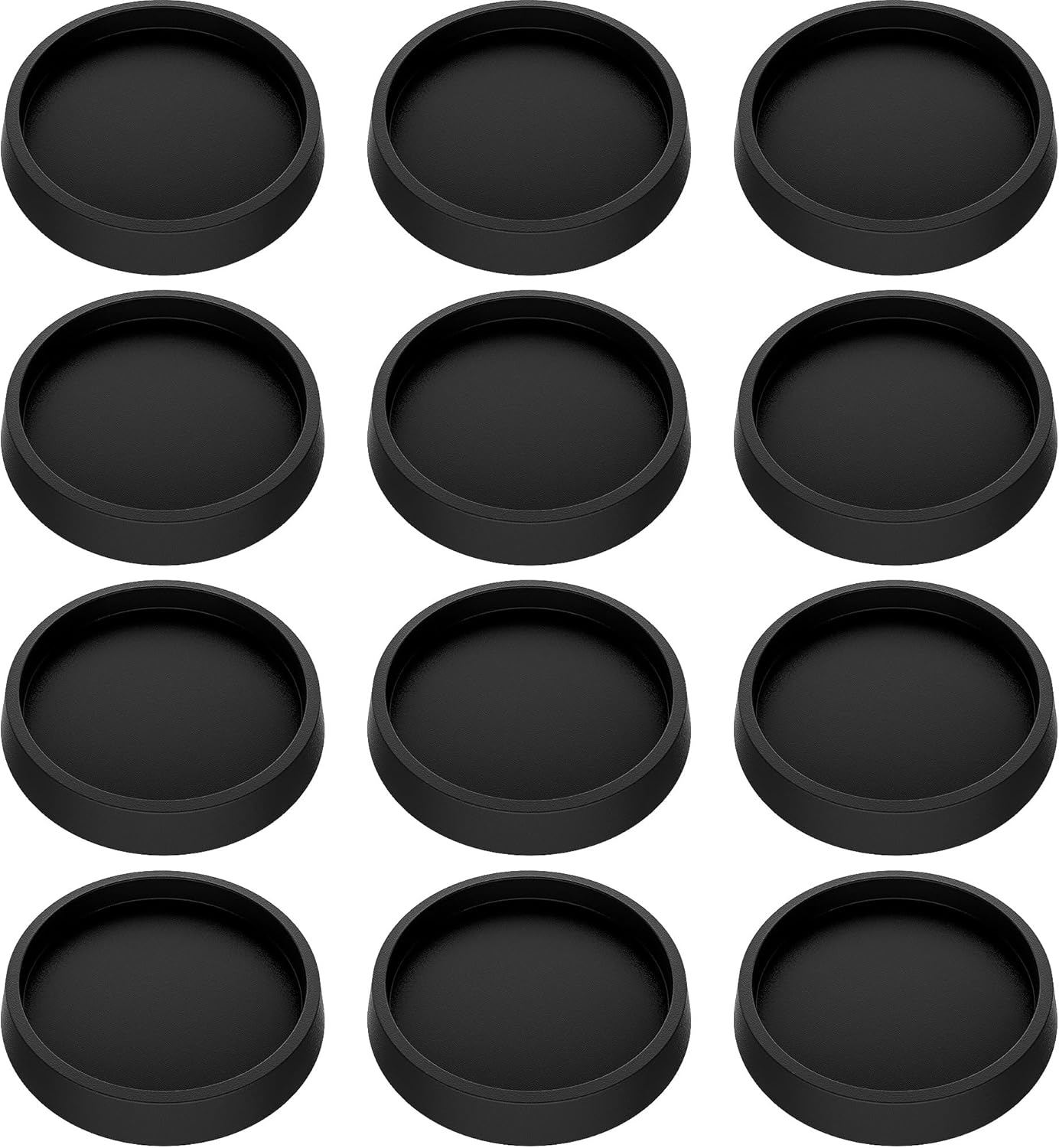 2.5 Inch 4pcs Non Slip Rubber Furniture Coasters A449